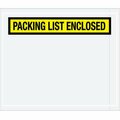 Officespace 7 x 6 in. 2 Mil Poly Yellow Packing List Enclosed Envelopes - Yellow - 6in. W x 7in. L OF3348773